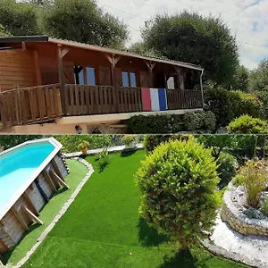 Côte D'azur Piscine Terrasse Et Vue Chalet